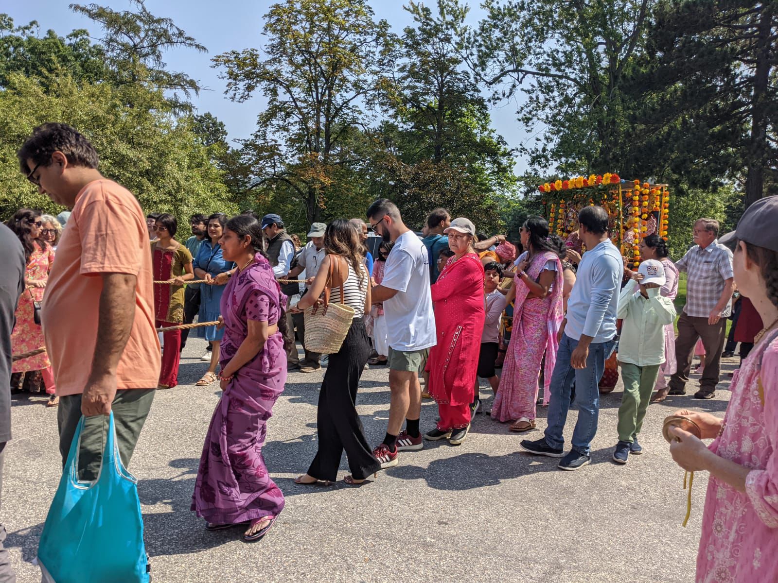Ratha Yatra festival procession